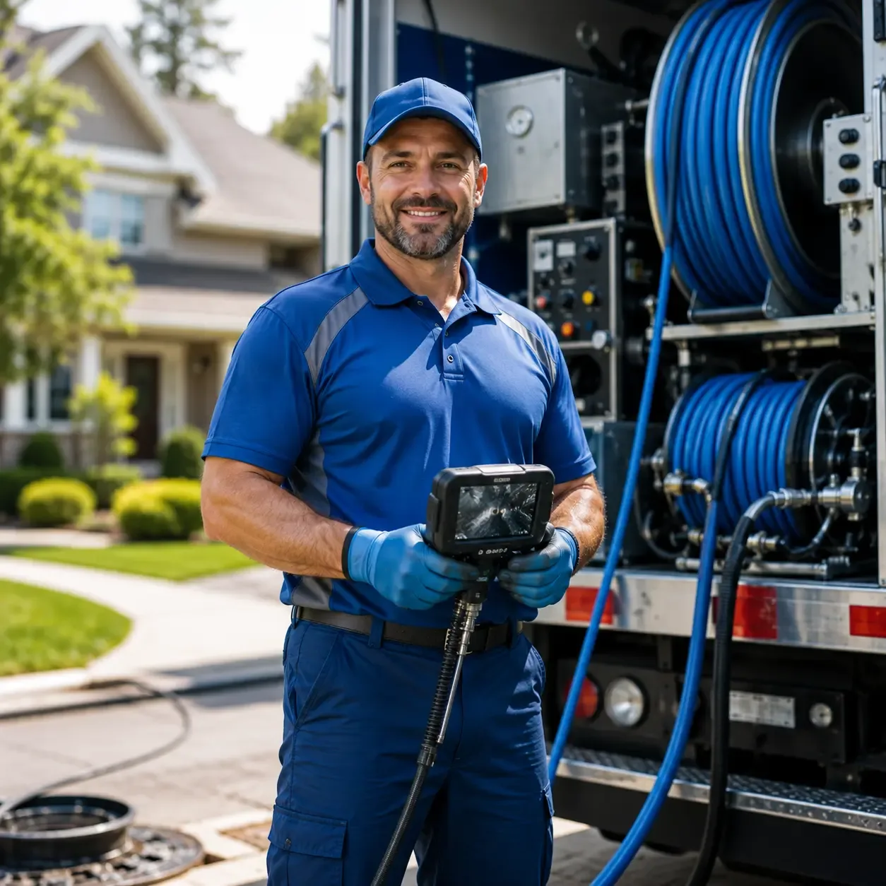 Local outdoor drain cleaning specialists in Medina, TX